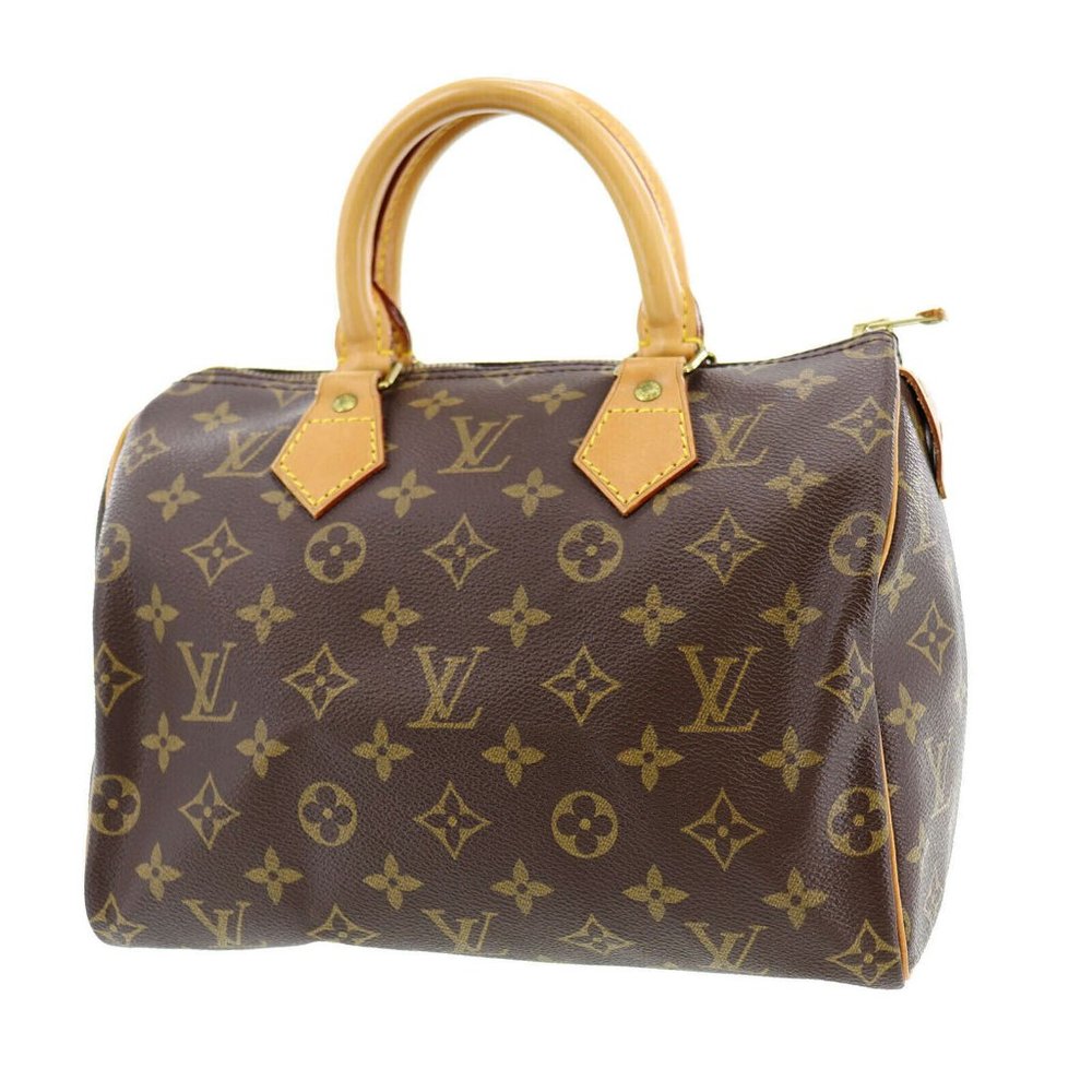 Speedy 25 Monogram Leather Handbag - Picture 1 of 10